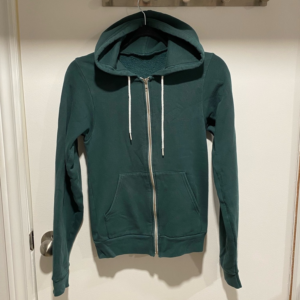 American Apparel Green Hoodie